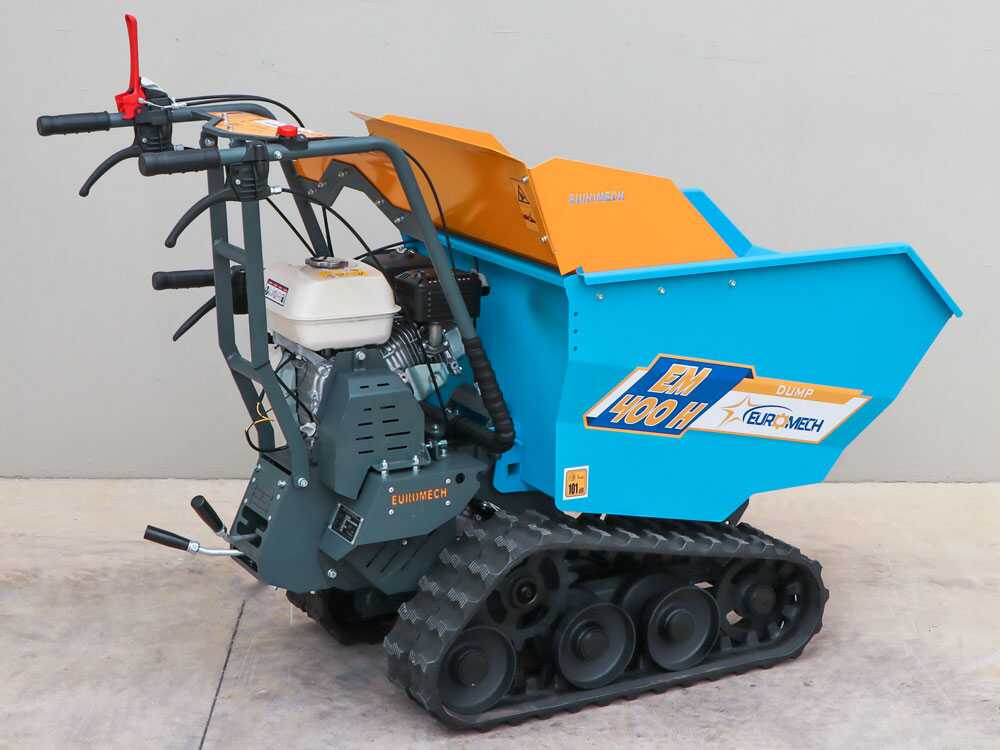 Raupendumper EuroMech EM400H-Dump - Dumper Mulde mit 400 Kg Nutzlast – Bild 2