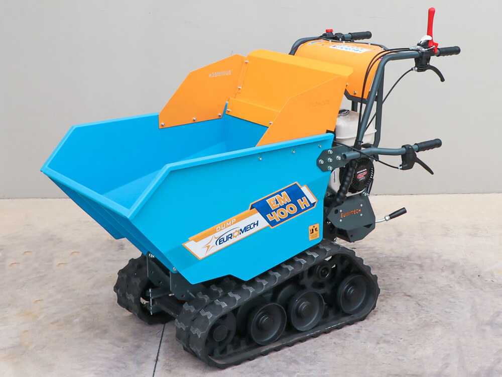 Raupendumper EuroMech EM400H-Dump - Dumper Mulde mit 400 Kg Nutzlast – Bild 4