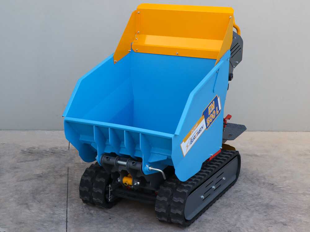 Raupendumper EuroMech EM500L-Dump - hydraulisch Dumper Mulde 500 kg – Bild 3