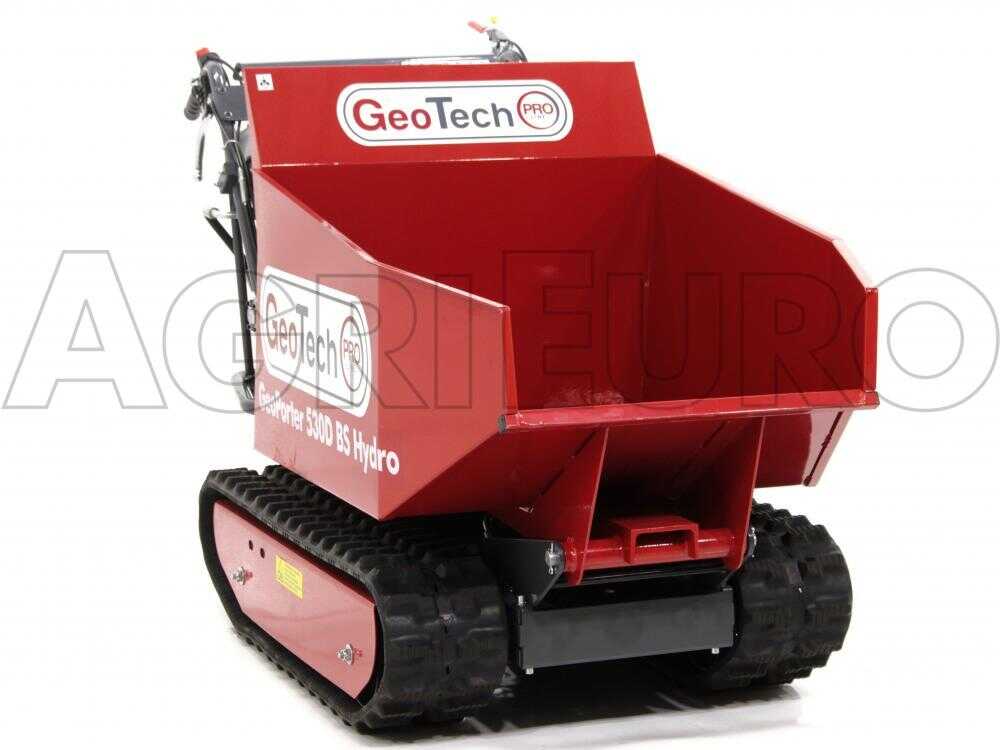 Raupendumper GeoTech GeoPorter 530D BS Hydro - 12 PS - Hydraulisches Kippsystem - Ladekapazität 500 kg – Bild 2