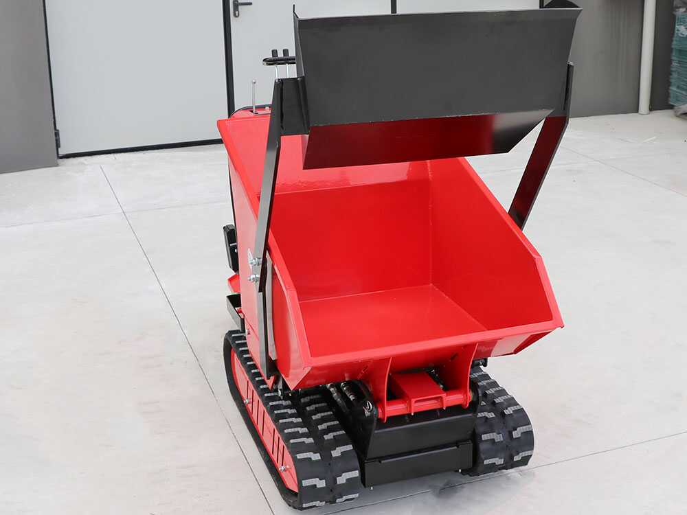 Raupendumper GeoTech Pro Geoporter 550 DHS Hydro - Hydraulische Dumper Mulde 500Kg – Bild 2