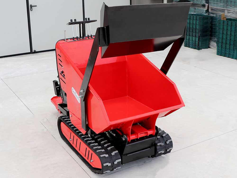 Raupendumper GeoTech Pro Geoporter 550 DHS Hydro - Hydraulische Dumper Mulde 500Kg – Bild 3