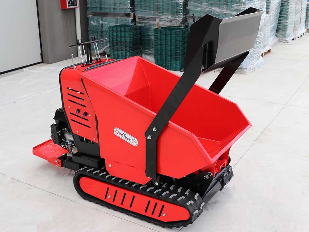 Raupendumper GeoTech Pro Geoporter 550 DHS Hydro - Hydraulische Dumper Mulde 500Kg – Bild 4