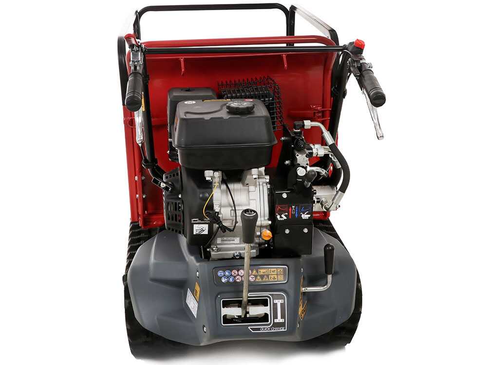 Raupendumper GeotechPro GeoPorter H-540E Hydro - Hydraulische ausziehbare Mulde 500Kg – Bild 2