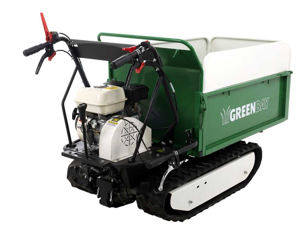 Raupendumper GreenBay EXPANDER 500 HONDA GP160 - ausziehbarer Kasten - Tragfähigkeit 500 kg – Bild 3