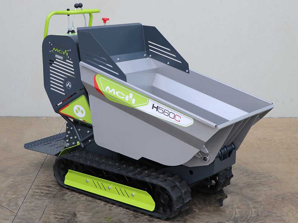 Raupendumper MCH H560C-GX - Hydraulische Mulde 500 kg – Bild 4