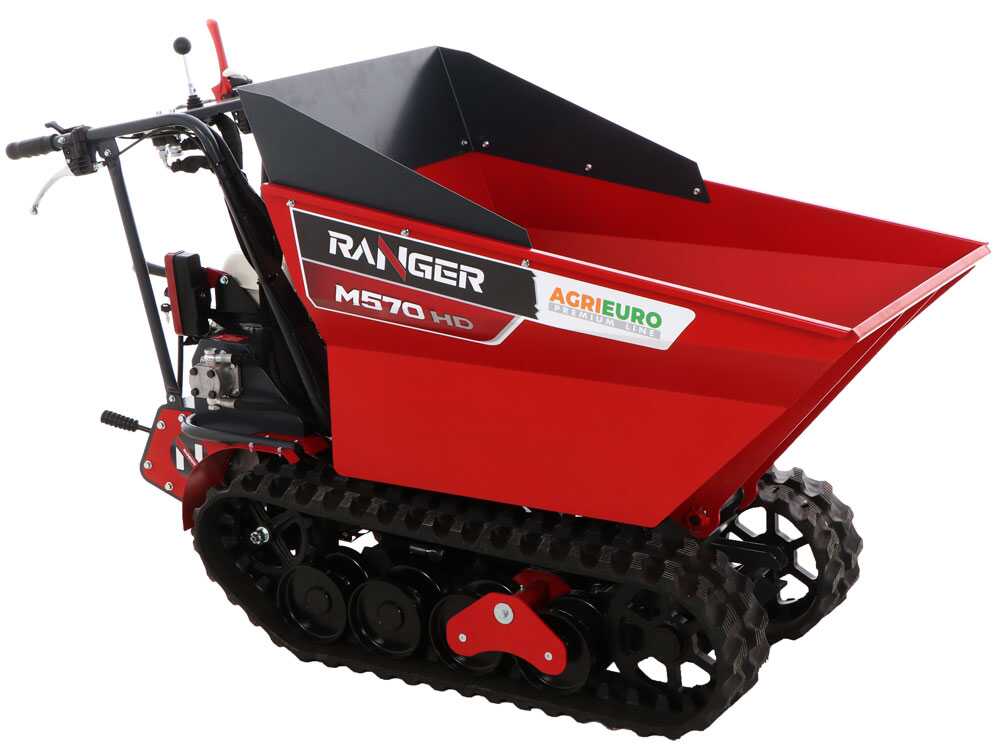 Raupendumper Ranger M570 HD-E - Motor Honda GX200 - Elektrostarter – Bild 4