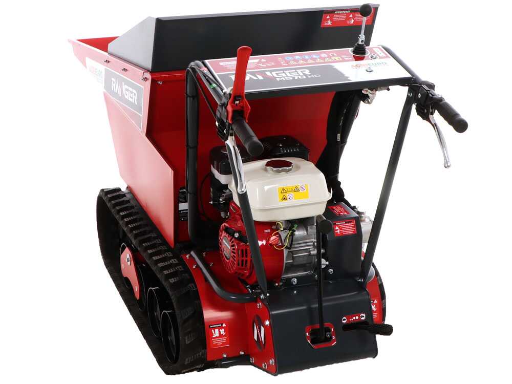 Raupendumper Ranger M570 HD - Honda-Motor GX200 – Bild 3