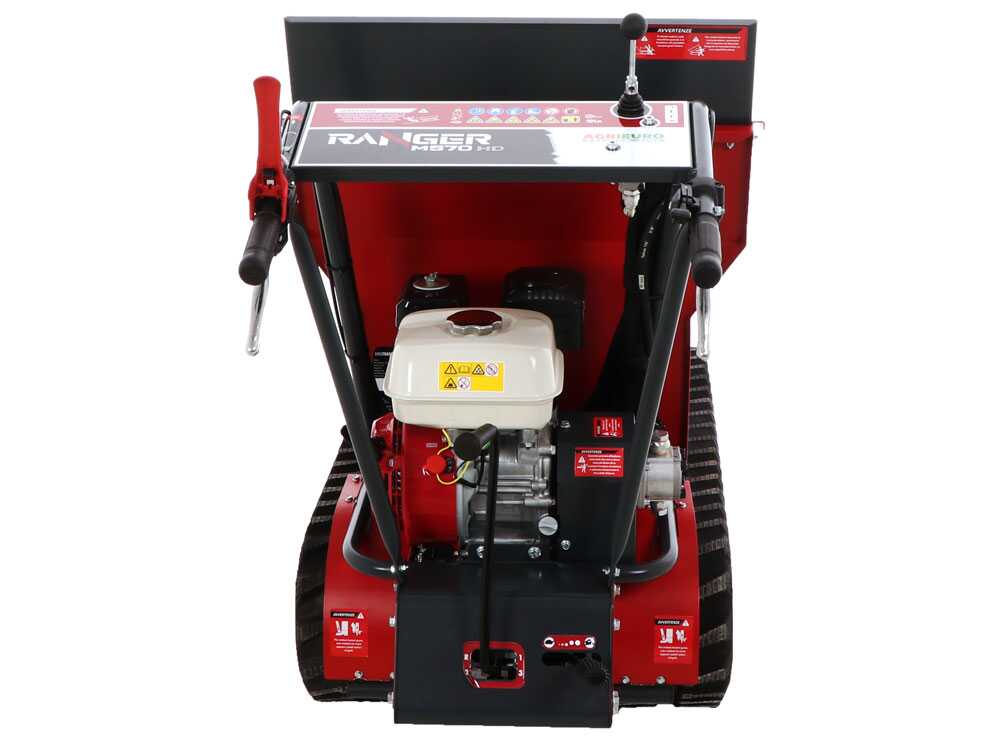Raupendumper Ranger M570 HD - Honda-Motor GX200 – Bild 4