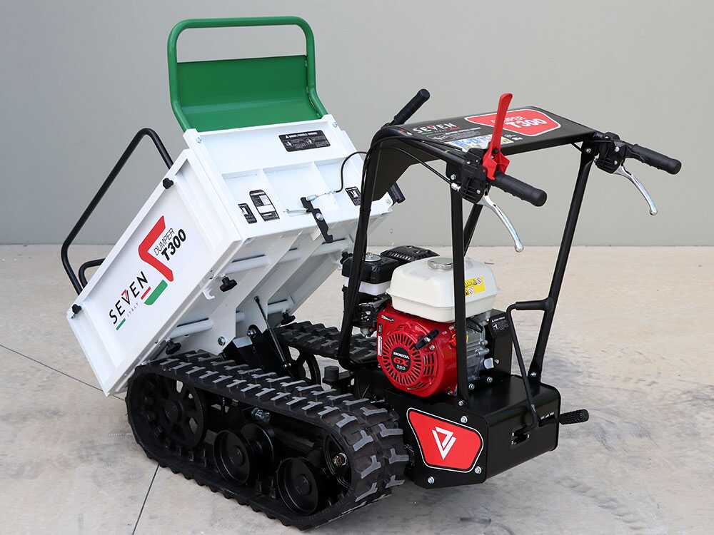 Raupendumper Seven Italy T300 GX - ausdehnbare Mulde - Tragfähigkeit 300 kg – Bild 3