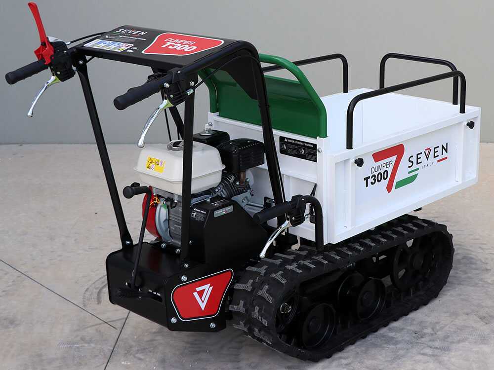 Raupendumper Seven Italy T300 GX - ausdehnbare Mulde - Tragfähigkeit 300 kg – Bild 4