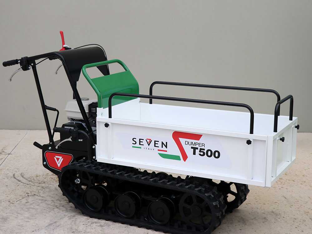Raupendumper Seven Italy T500 GX - ausziehbare Mulde - Tragfähigkeit 500 kg – Bild 3