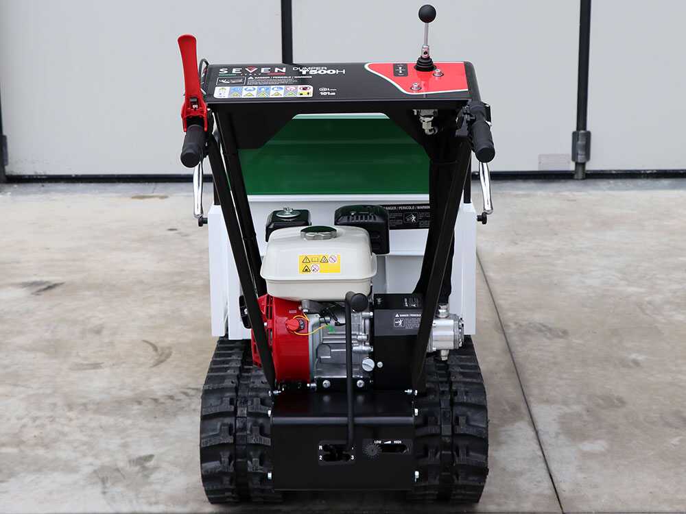 Raupendumper Seven Italy T500H GX - ausdehnbare Mulde - Tragfähigkeit 500 kg – Bild 3