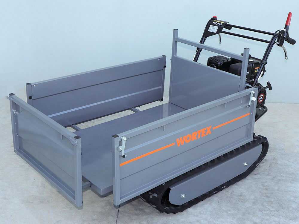 Raupendumper Wortex SFL 500 - Ausziehbare Mulde mit 500 kg Tragfähigkeit – Bild 3