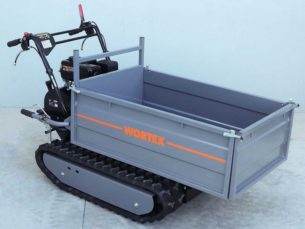 Raupendumper Wortex SFL 500 - Ausziehbare Mulde mit 500 kg Tragfähigkeit – Bild 2