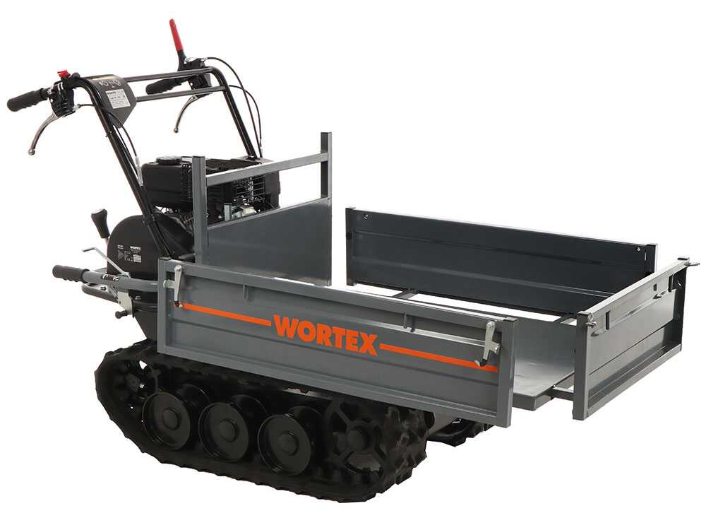 Raupendumper Wortex SFL300 - Ausziehbare Mulde mit 300 kg Tragfähigkeit – Bild 3