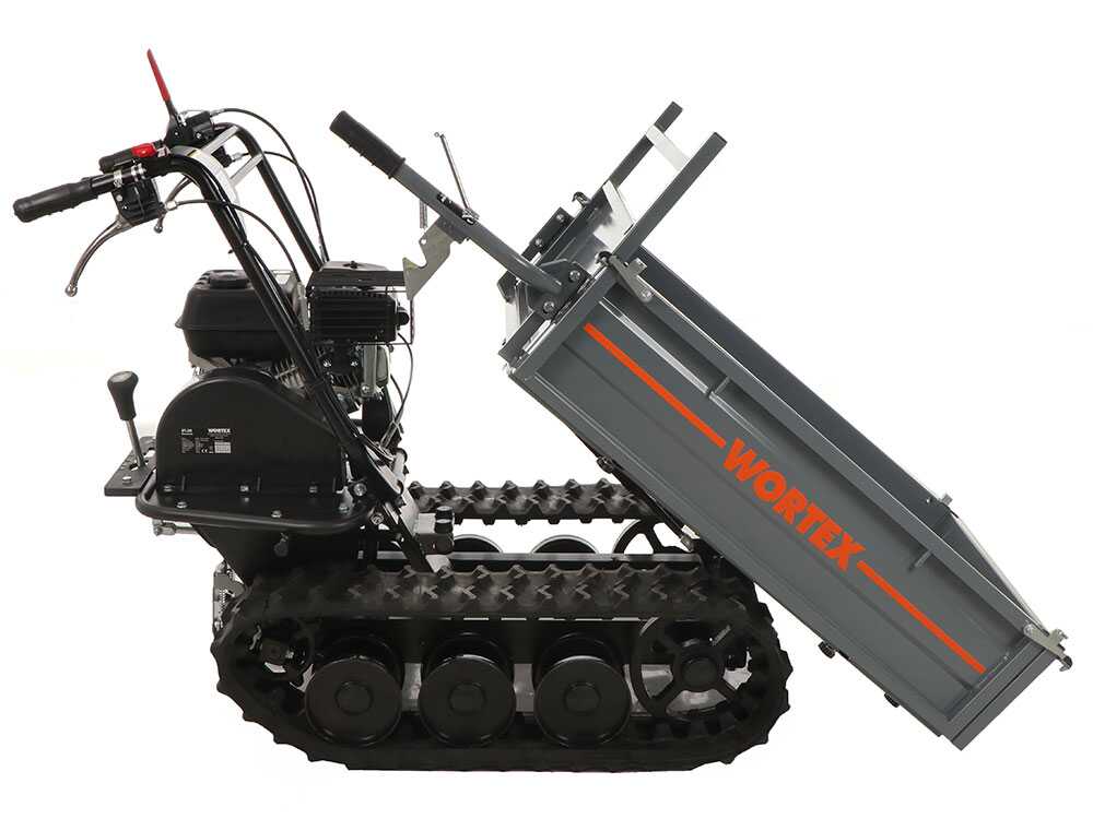 Raupendumper Wortex SFL300 - Ausziehbare Mulde mit 300 kg Tragfähigkeit – Bild 4