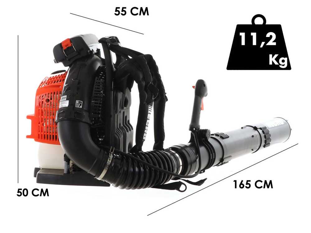 Rückentragbares Blasgerät ECHO PB 8010 – Bild 2