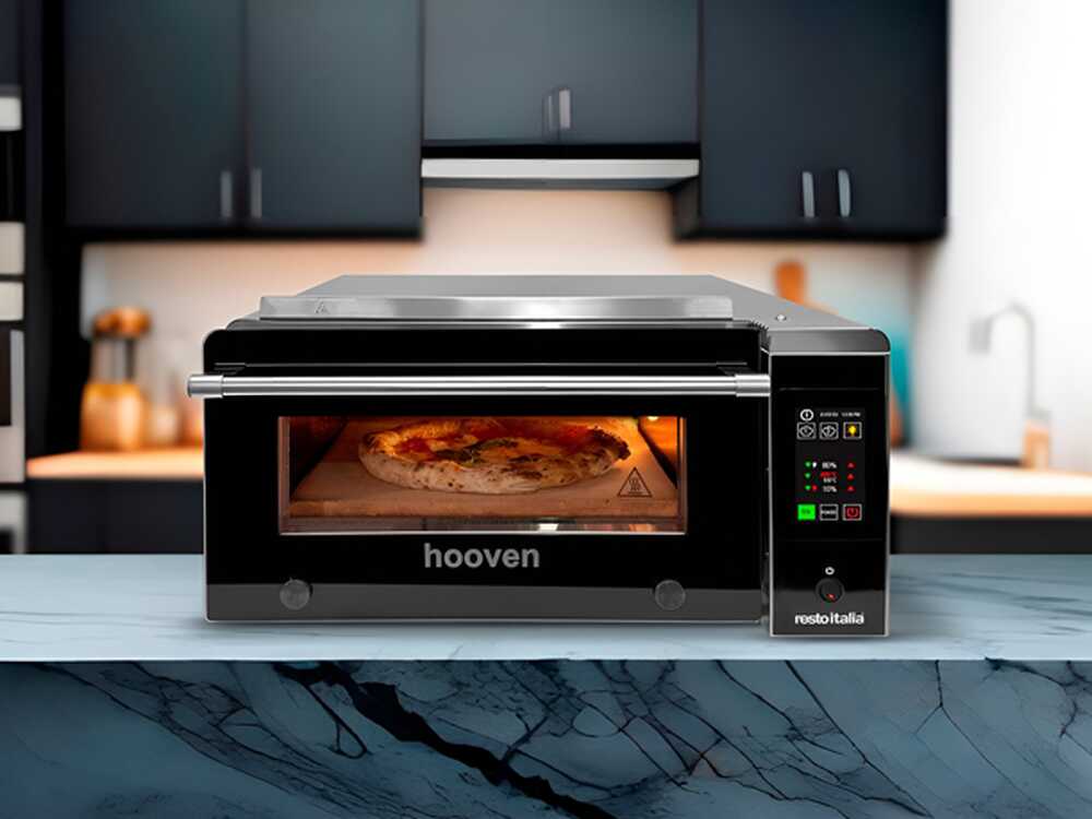 Resto Italia Hooven 341 - Pizzaofen - mit digitalem Bedienfeld