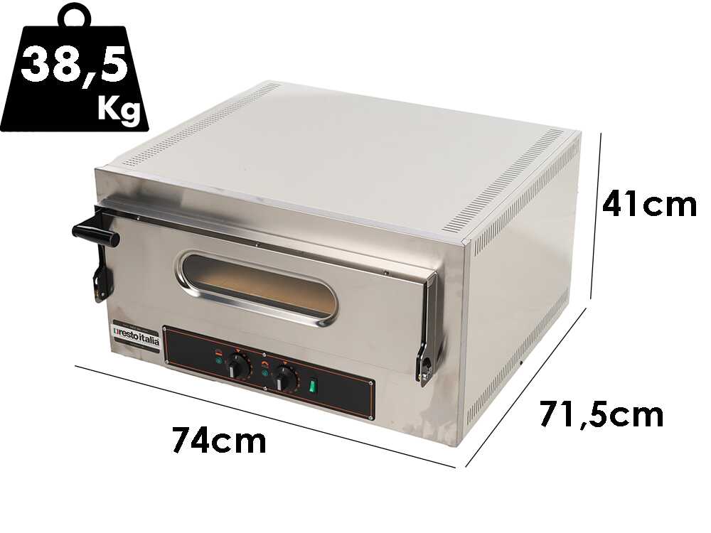 Resto Italia KUBE 1 – Elektro-Pizzaofen - 3200 W
