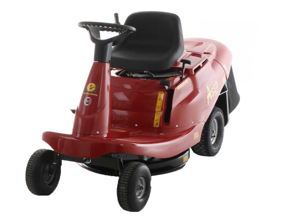 Rider Aufsitzrasenmäher Eurosystems ASSO 67 Mini rider - B&S 21R5 POWER BUILT Motor 344 cm³ - 7.7 kW – Bild 4