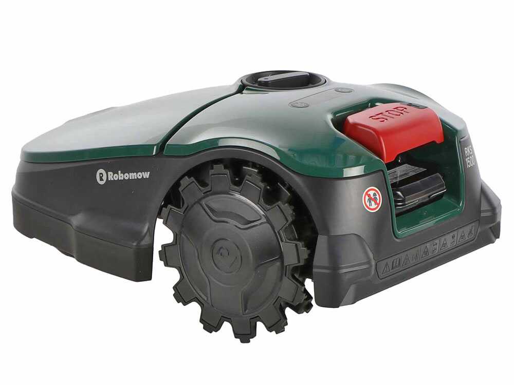 Robomow RKS 1500 - Mähroboter mit Begrenzungskabel - mit 18,5V 4,9Ah Li-Ionen Akku – Bild 2