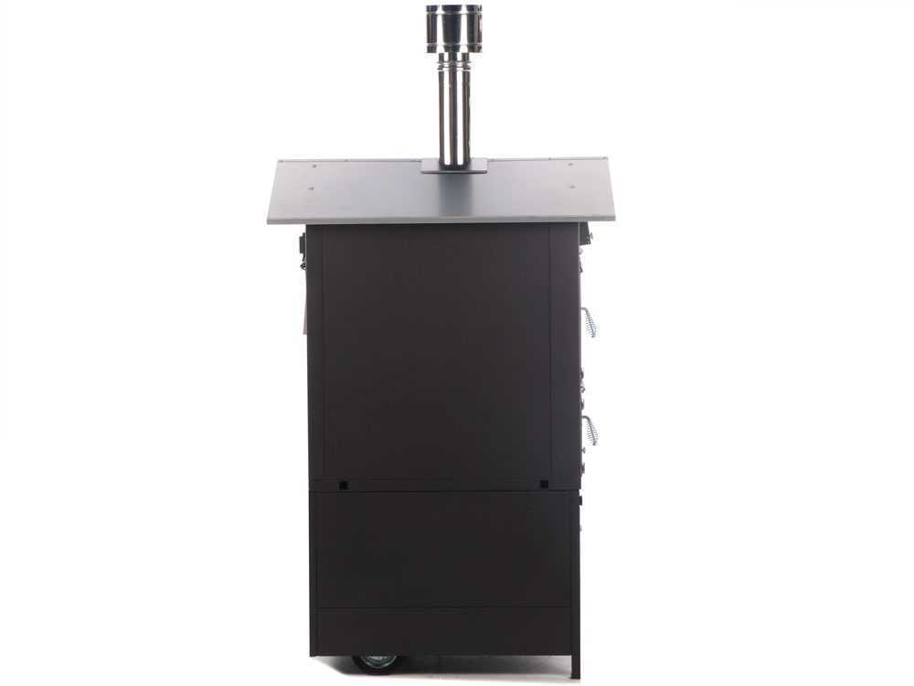 Rossofuoco Effe 80 - Holzbackofen für den Aussenbereich – Bild 4