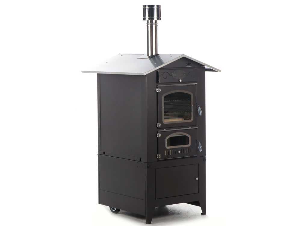 Rossofuoco Effe 80 - Holzbackofen für den Aussenbereich – Bild 3