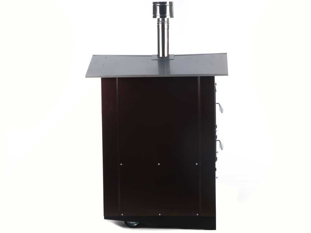 Rossofuoco Garden Plus 100 - Holzbackofen für draußen – Bild 4