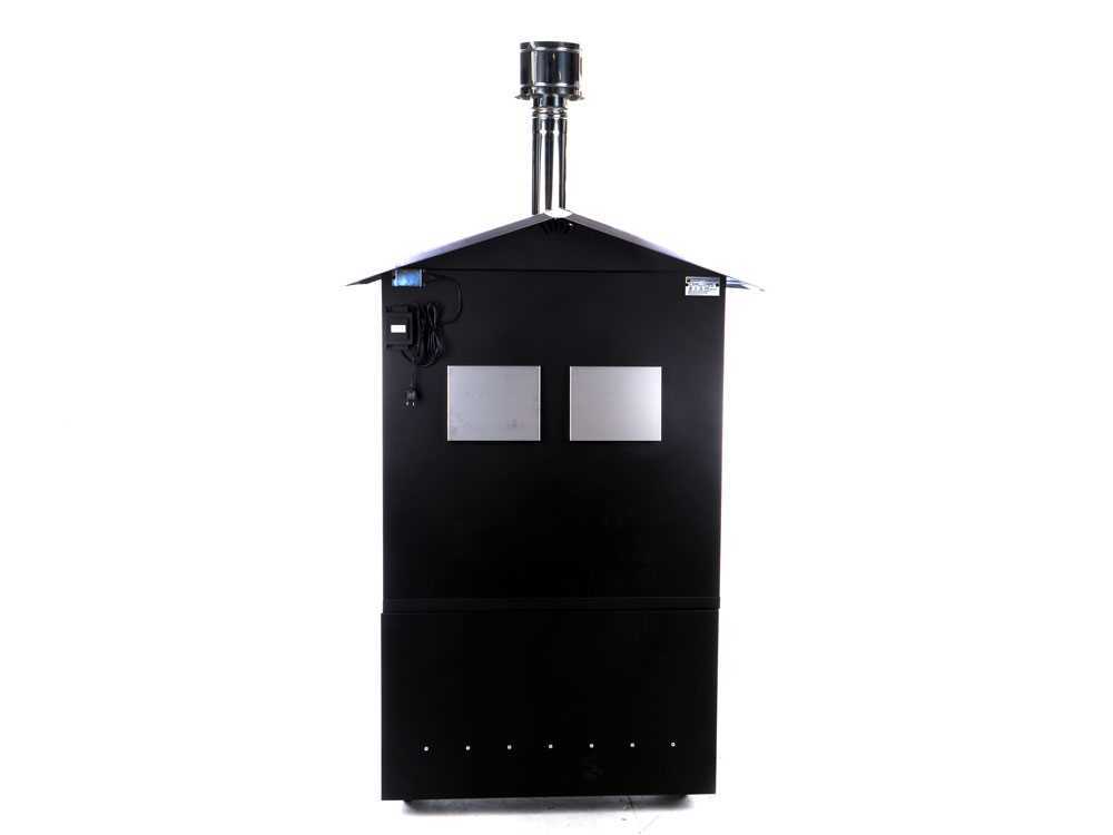Rossofuoco Sedicinoni 80 - Holzbackofen für draußen - black – Bild 3