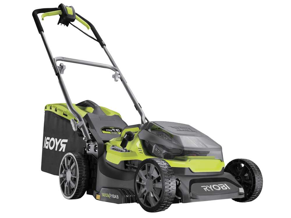 Ryobi Hybrid RY18LMH37A-250 - Akku Rasenmäher - 2x18V/5Ah - 37 cm Schnittbreite – Bild 4