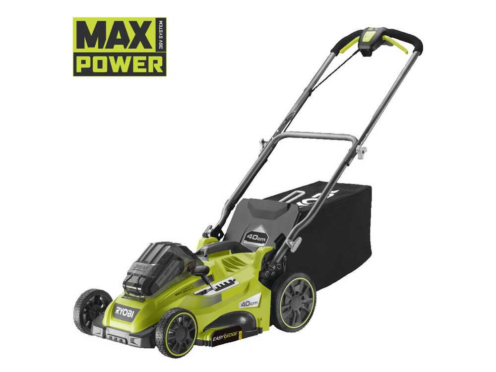 Ryobi RLM36X41H60PG - Akku-Rasenmäher - MAX POWER 36V/6Ah - 40 cm Schnittbreite