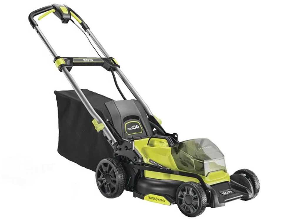 Ryobi RY18LMX40C-150 Akku Rasenmäher - Schnittbreite 40 cm - 18V/5Ah – Bild 2