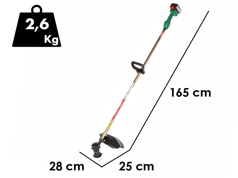 Sbaraglia Forza 24 - Akku-Motorsense - 2x 21V/5.2Ah – Bild 2