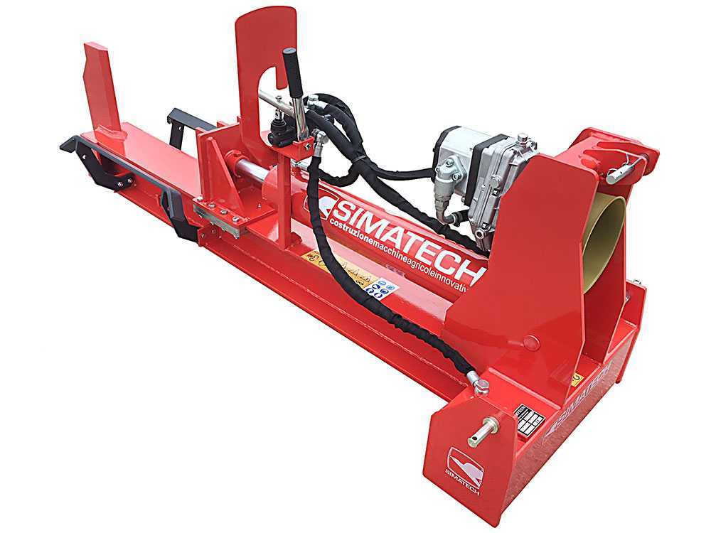 Simatech S350 - Liegender Holzspalter für Traktor - 35 T - Kolbenhub 800 mm – Bild 3