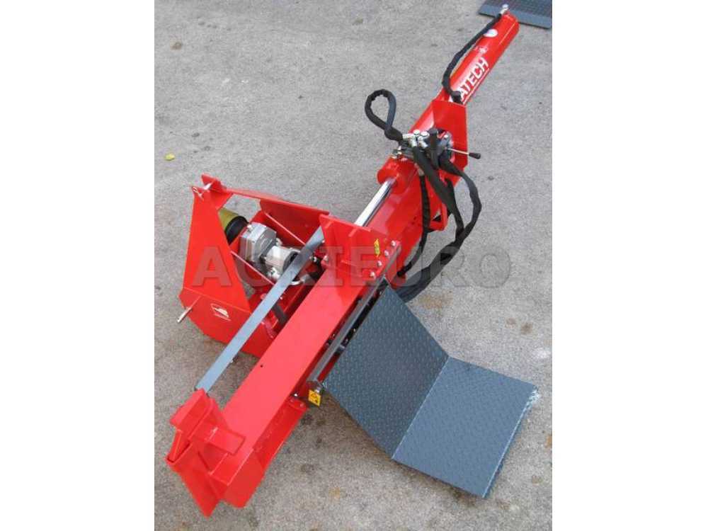 Simatech ST 350 - Liegender Holzspalter für Traktor - 35 T - Kolbenhub 1200 - hydraulischer Lader – Bild 4