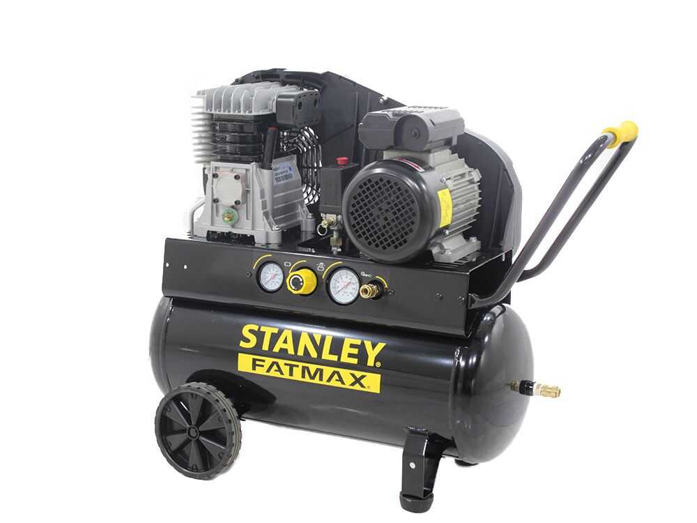 Stanley B 350/10/50 - Elektrischer Kompressor mit Riemenantrieb - Motor 3 PS - 50 Lt – Bild 2