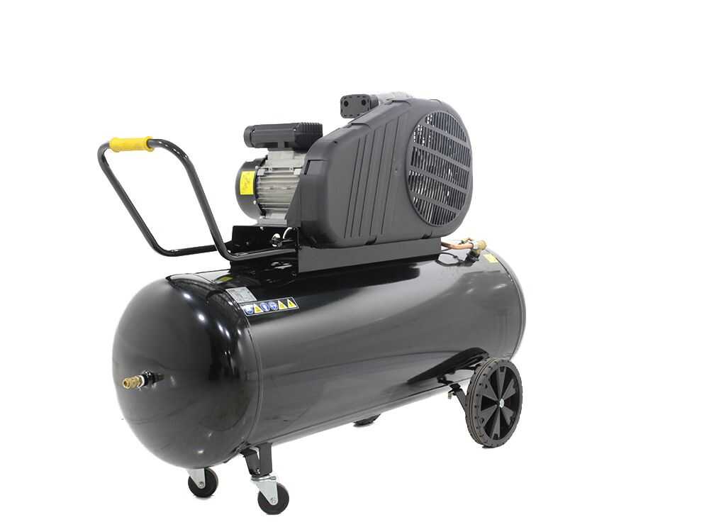 STANLEY B 400/10/200 - 230V-Kompressor mit Riemenantrieb - Motor 3 PS - 200Lt – Bild 4