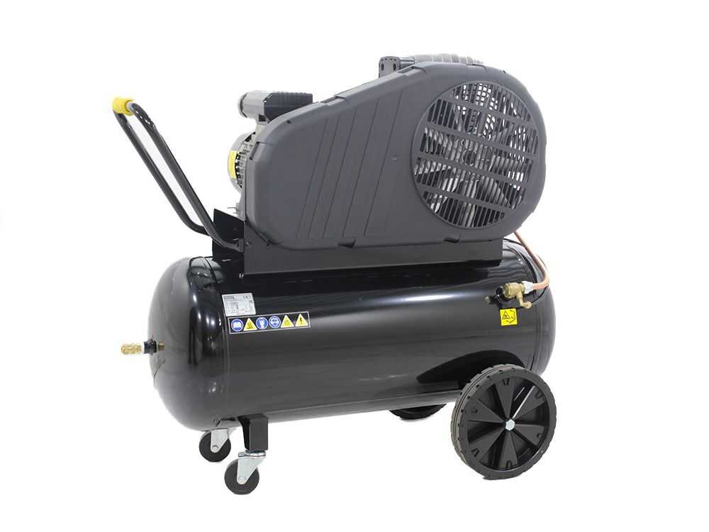 Stanley Fatmax B 400/10/100 - Elektrischer Kompressor mit Riemenantrieb - Motor 3 PS - 100 Lt – Bild 3