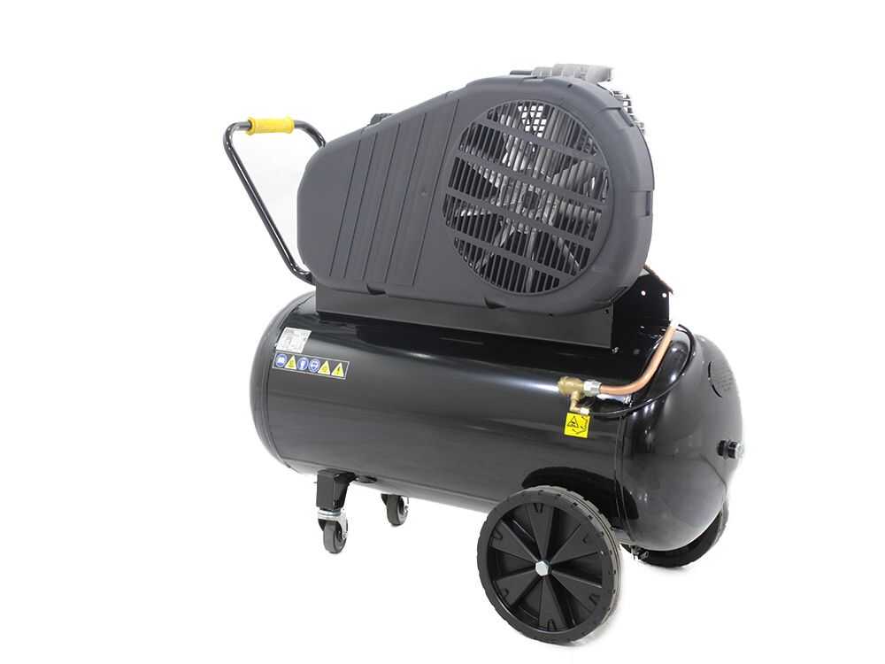 Stanley Fatmax B 400/10/100 - Elektrischer Kompressor mit Riemenantrieb - Motor 3 PS - 100 Lt – Bild 4