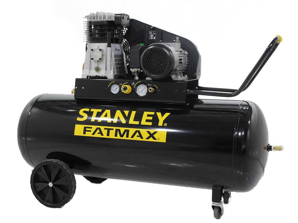 STANLEY Fatmax B 480/10/270T - Kompressor mit Riemenantrieb 400V - Motor 4 PS - 270Lt – Bild 3