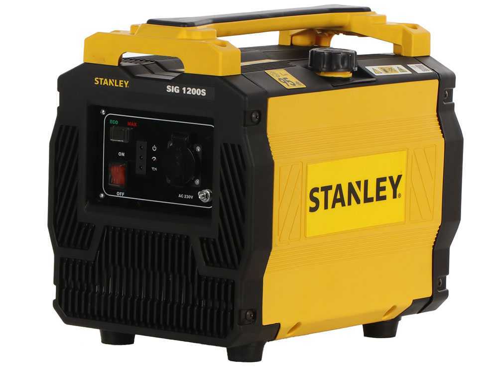 Stanley SIG 1200S - Inverter-Stromerzeuger 1,02 kW- Dauerleistung 1 kW - 230V – Bild 3