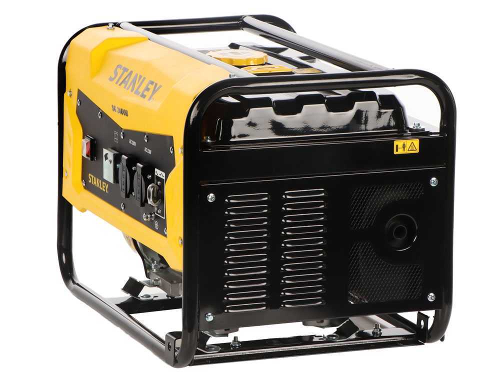 Stanley SIG 2400B - Benzin-Stromerzeuger - AVR 2.3kW - 230V – Bild 3