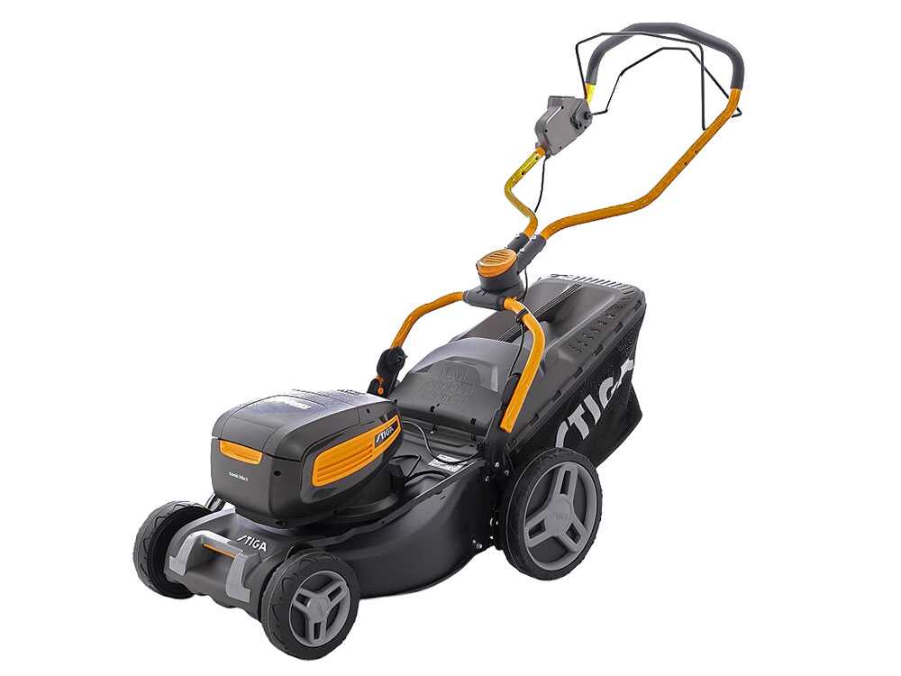 Stiga Combi 748e V - Akku-Rasenmäher - 2x 48V/5Ah - Schnittbreite 46 cm – Bild 4