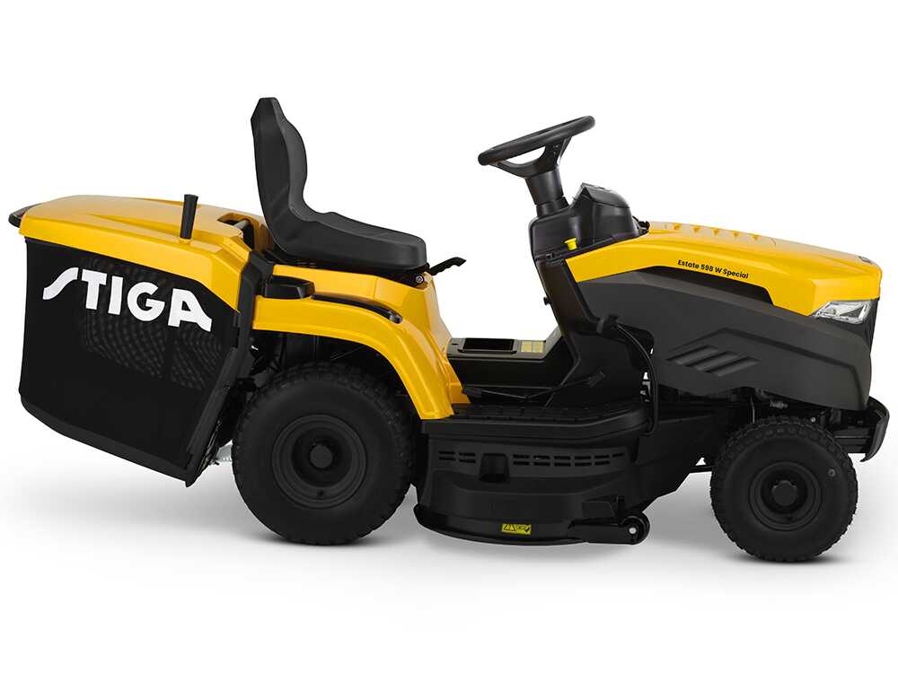 Stiga Estate 598 W Special – Rasentraktor – Motor Honda GCV 530 – Bild 4