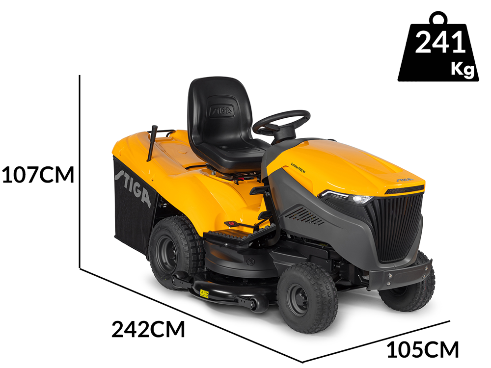 Stiga Estate 7122 W - Benzin Rasentraktor - Motor ST 700 – Bild 3