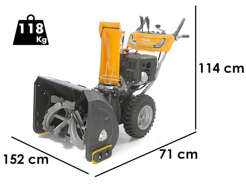Stiga ST 5266 P – Benzin-Schneefräse – WS300