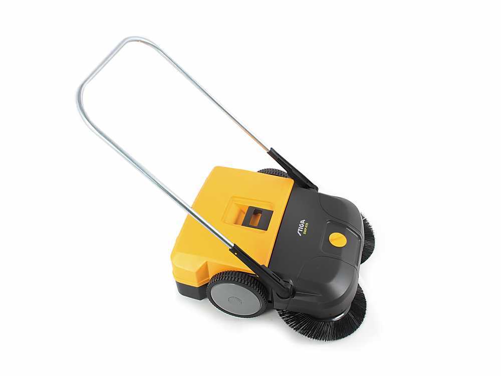 Stiga SWP 475 - Handkehrmaschine - mit Fangkorb – Bild 4