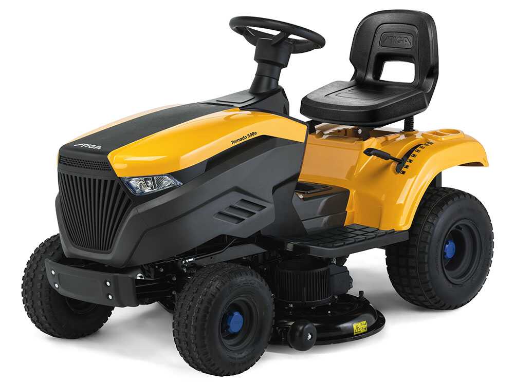 Stiga Tornado 598e - 48V/40Ah - Akku-Rasentraktor - mit Seitenauswurf – Bild 4