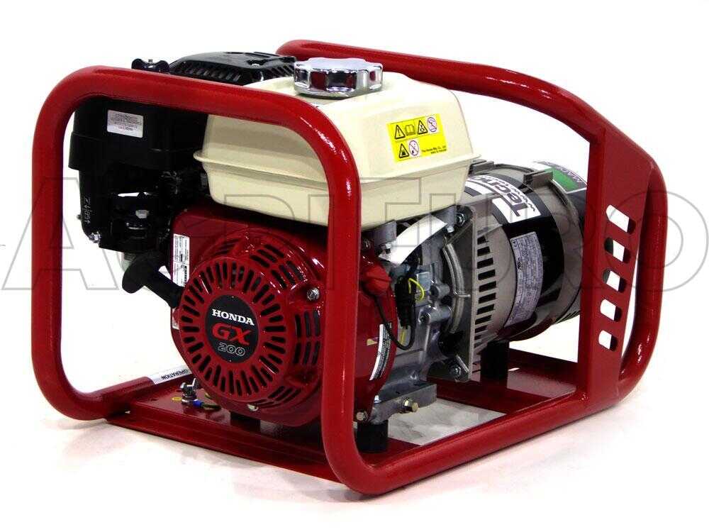 TecnoGen H3500 - Benzin-Stromerzeuger 2.8 kW - Dauerleistung 2.5 kW - 230V – Bild 4